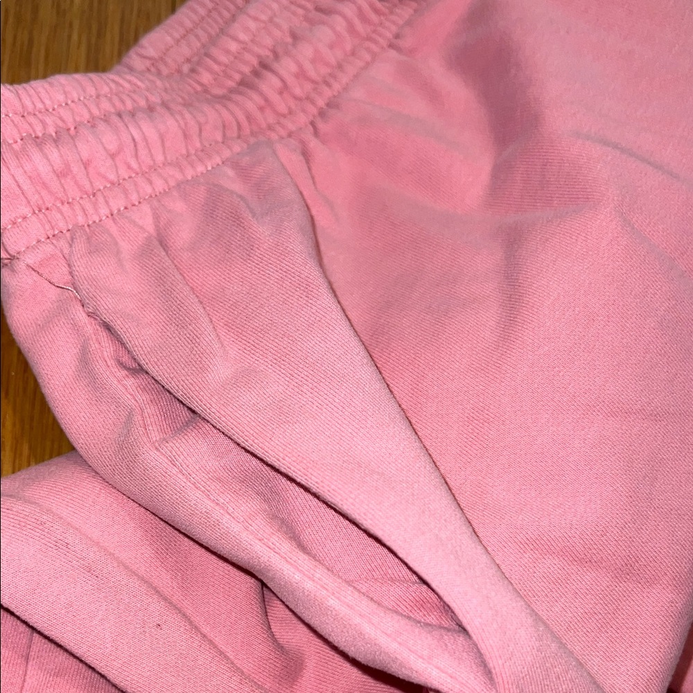 Pink Drawstring Sweat Pants - Picture 4 of 5